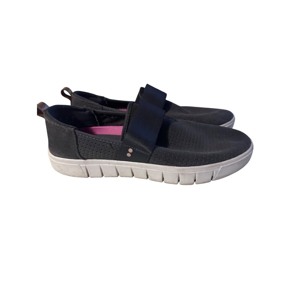 Ryka Surround Fit gray leather Haze comfort shoes size 8M